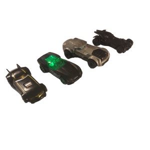 4 Hot Wheels Batman cars DC Comics 2001,2013, 2015